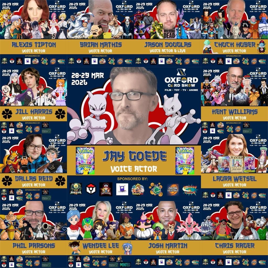 Oxford Card Show 28-29th March 2026