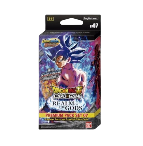 Dragon Ball Super CG - Masters - Unison Warrior Series - Realm Of The Gods (B16) Premium Pack Set 07
