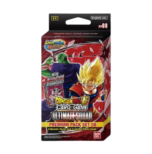 Dragon Ball Super CG - Masters - Unison Warrior Series - Ultimate Squad (B17) Premium Pack Set 08