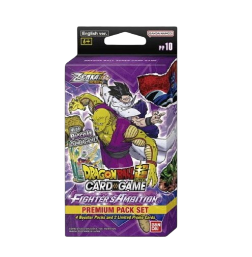 Dragon Ball Super CG - Masters - Zenkai Series - Fighters Ambition (B19) Premium Pack Set 10