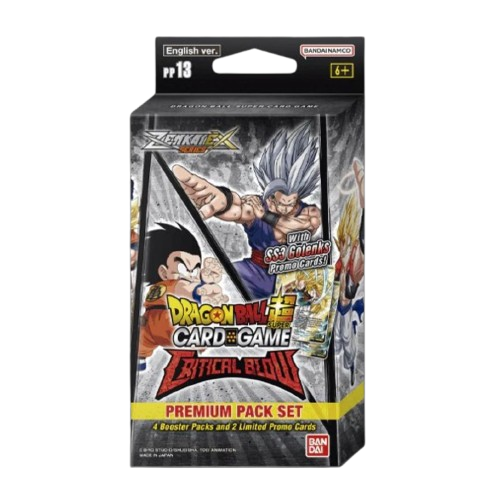 Dragon Ball Super CG - Masters - Zenkai Series - Critical Blow (B22) Premium Pack Set 13