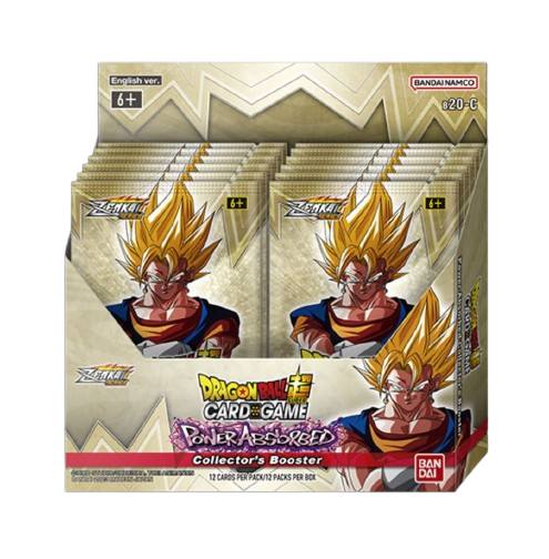 Dragon Ball Super CG Masters - Zenkai Series - Powers Absorbed (B20-C) - Collectors Booster Box (12x Packs)