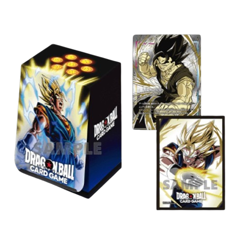 Dragon Ball Super CG Fusion World - Official Card Case And Card Sleeves Set 02 - Vegito