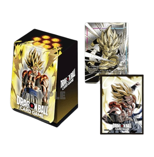 Dragon Ball Super CG Fusion World - Official Card Case And Card Sleeves Set 03 - Gogeta