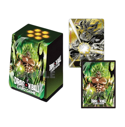 Dragon Ball Super CG Fusion World - Official Card Case And Card Sleeves Set 04 - Broly