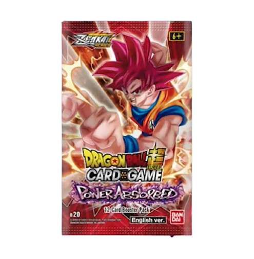 Dragon Ball Super CG Masters - Zenkai Series - Power Absorbed (B20) - Booster Pack (x1)