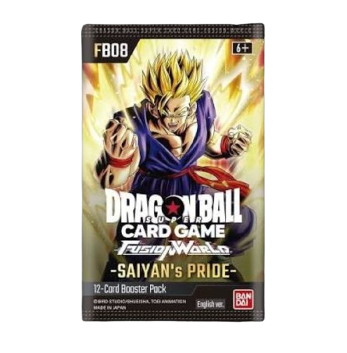 Dragon Ball Super CG Fusion World - Saiyans Pride (FB08) - Booster Pack (x1)