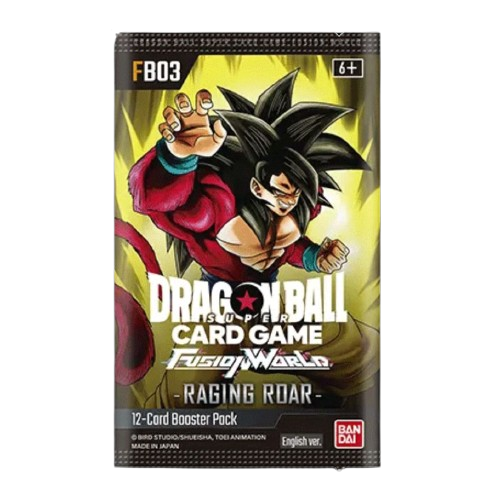 Dragon Ball Super CG Fusion World - Raging Roar (FB03) - Booster Pack (x1)