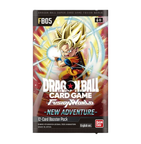 Dragon Ball Super CG Fusion World - New Adventure (FB05) - Booster Pack (x1)