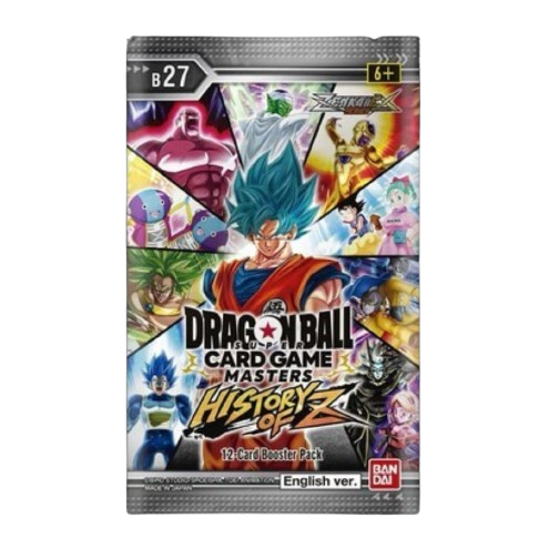 Dragon Ball Super CG - Masters - Zenkai Series - History of Z (B27) - Booster Pack (x1)