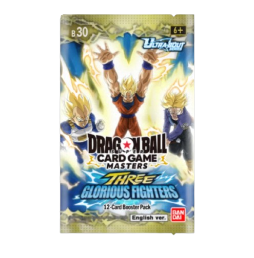 Dragon Ball Super CG Masters - Ultra-Bout Series - Three Glorious Fighters (B30) - Booster Pack (x1)